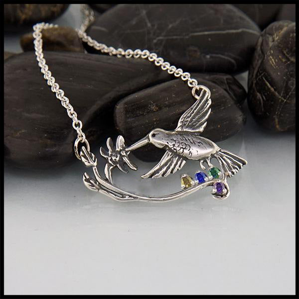 Hummingbird Mother's Knot Pendant