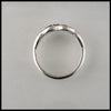 Profile View of Josephine's Mother's Ring in Silver