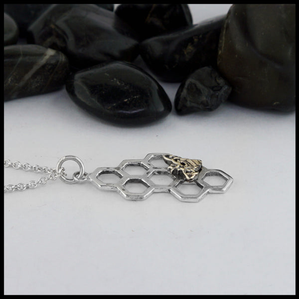 side view of pendant 