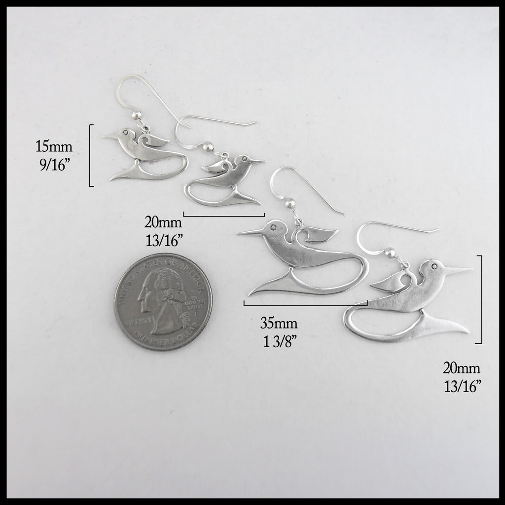 length small 15mm 9/16" width small 20mm 13/16" length large 35mm 1 3/8" width 20mm 13/16"