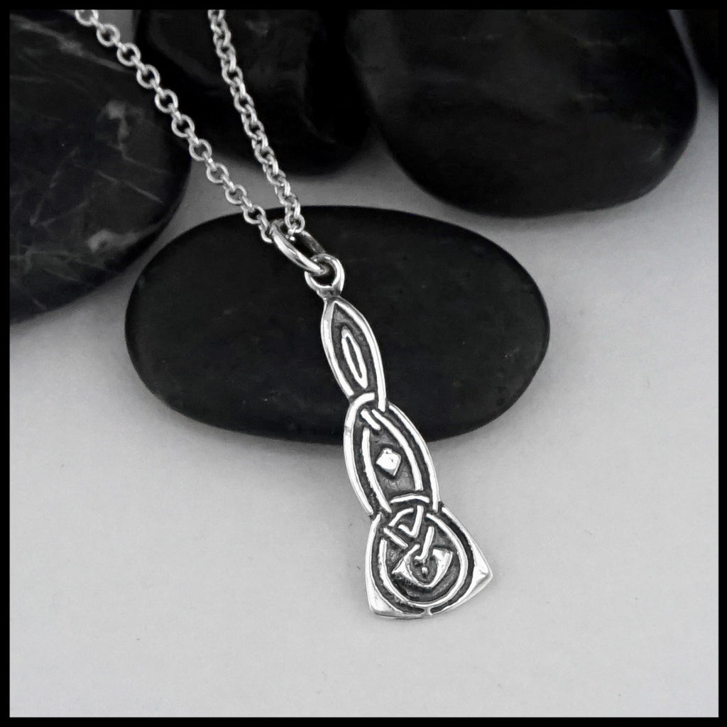 elongated pendant 