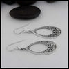 side view of earrings