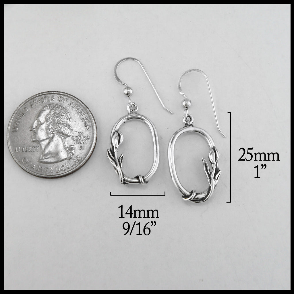 length 25mm 1" width 14mm 9/16"