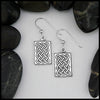 complex weave earrings