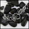 opal snowflake pendant 