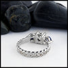 diamond and sapphire ring
