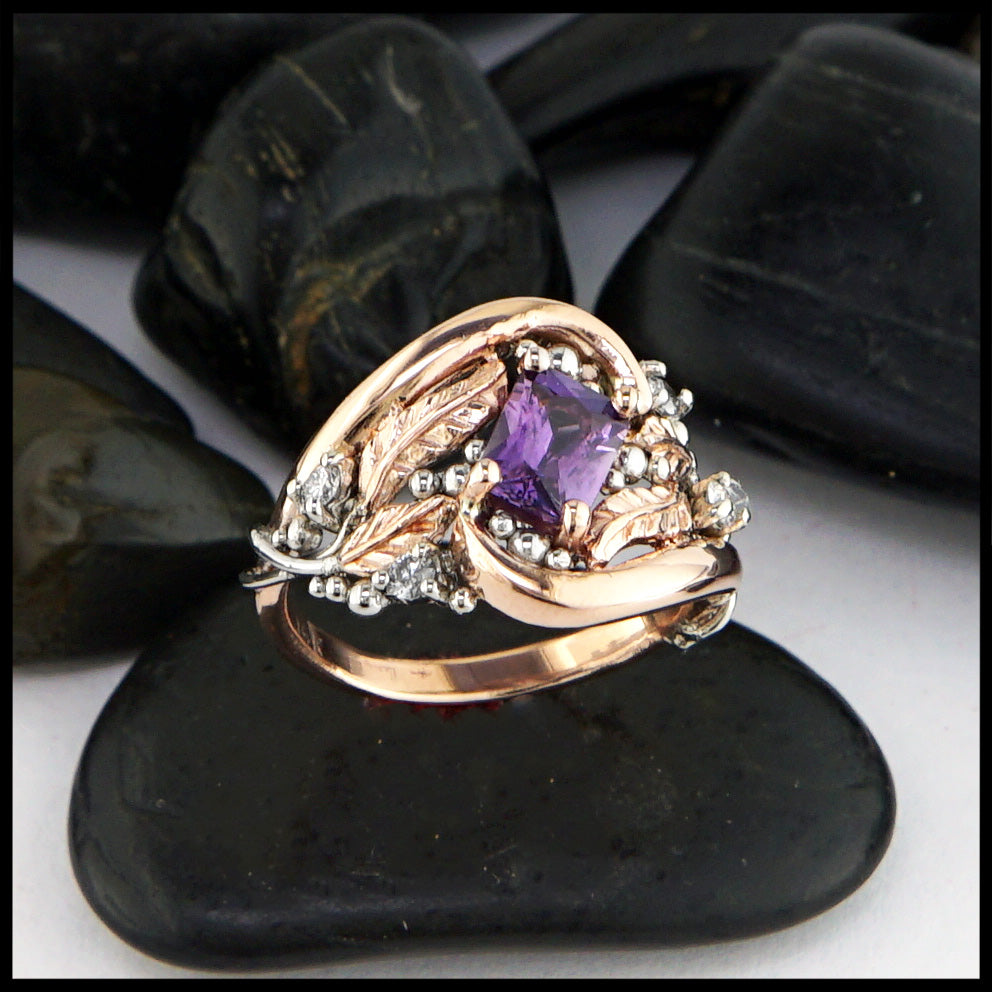 leaf and vine ring 