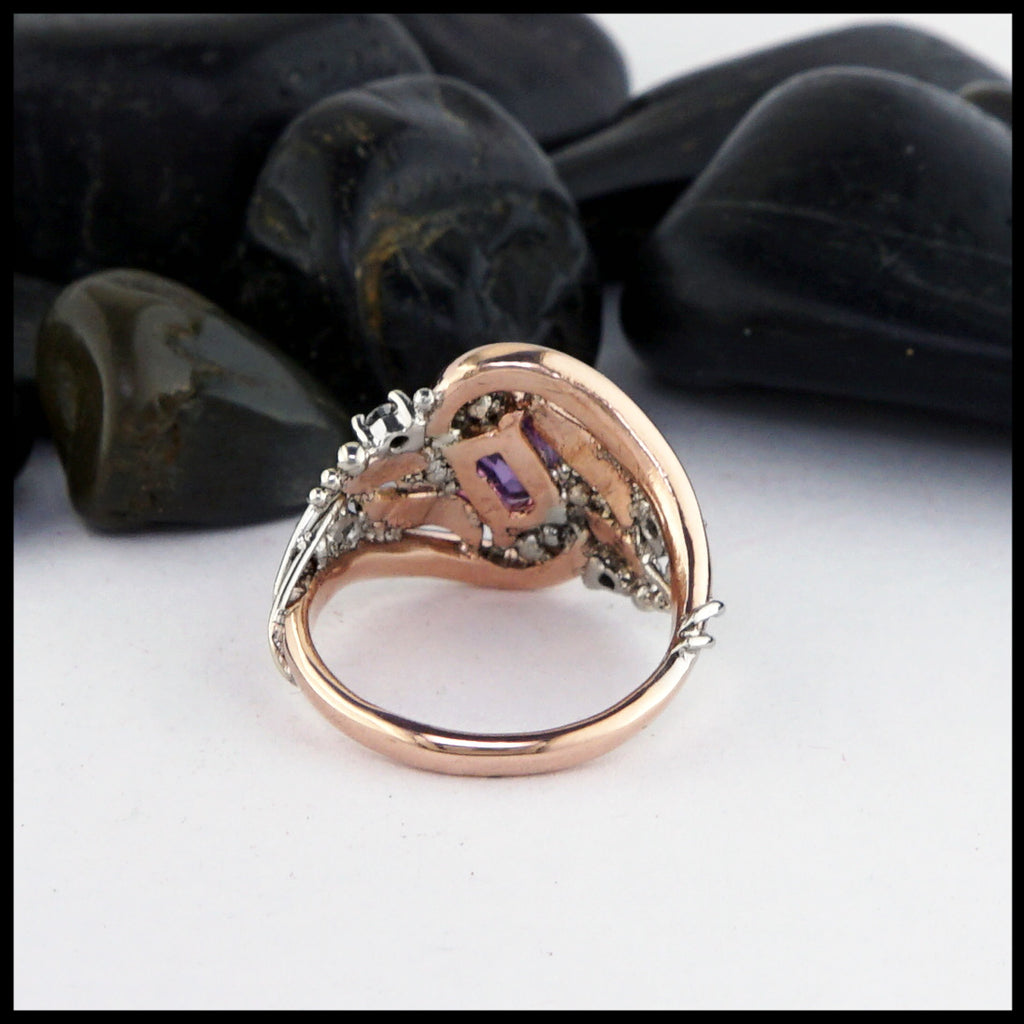 leaf and vine ring