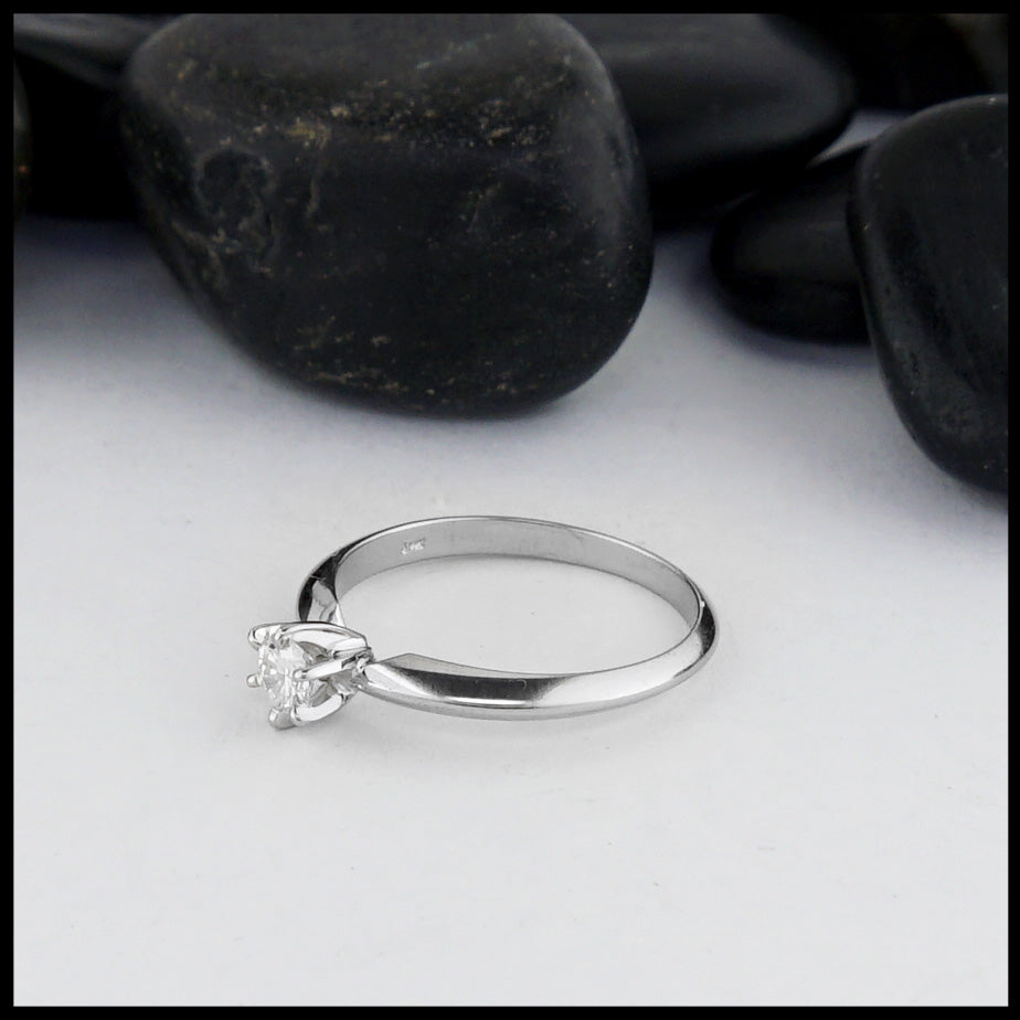 reclaimed diamond ring