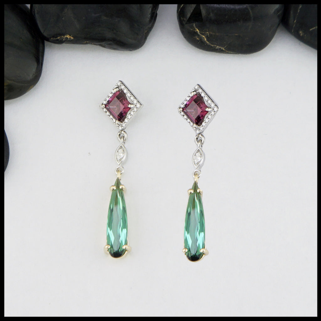 drop earrings