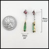 length 40mm 1 9/16" width 10mm 3/8"