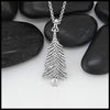 SS Christmas Tree Pendant with Trinity Knot Star