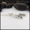 side view of pendant 