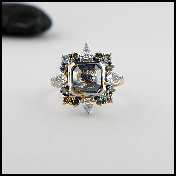 front of ring 