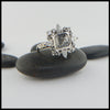 salt and pepper diamond ring