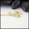 Simple Shamrock pendant in gold