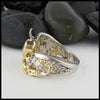 Profile view of Oval Opal Ring