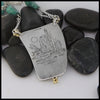 Reverse view of Kingsman Turquoise Pendant