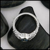 diamonds on top of band