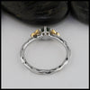 rear of ring
