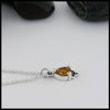 side view of pendant 