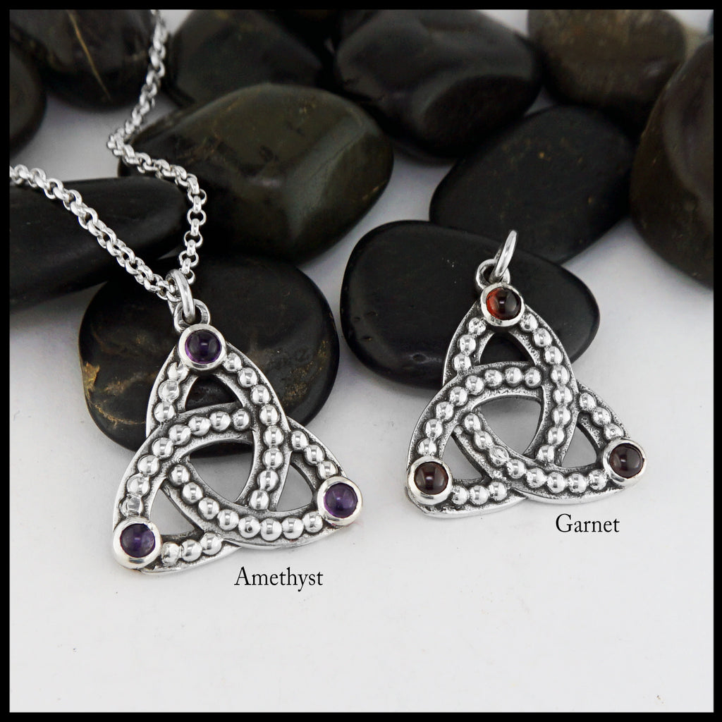 amethyst and garnet