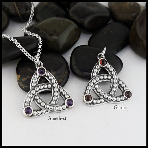 amethyst and garnet