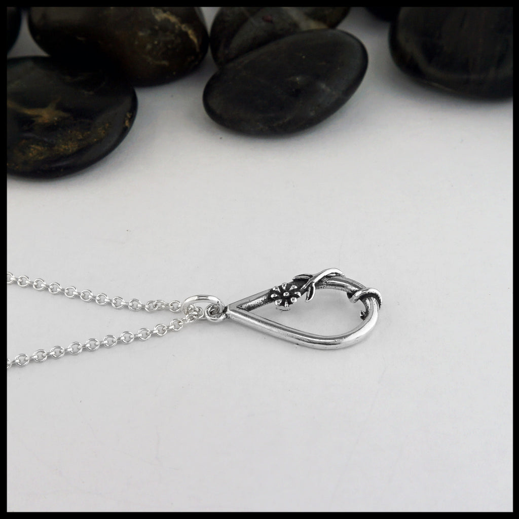 side view of pendant
