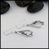 side view of earrings 