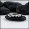 leaf and vine band options with diamonds 