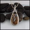 18Y Spiral and Beads, Opal