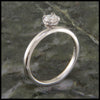 Three Piece Celtic Knot Engagement Ring and Wedding Band 