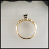 Tsavorite ring in 14K Yellow Gold