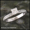 Josephine's Knot Celtic Diamond Engagement Band