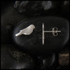 Sterling Silver Bird Post Earrings