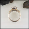 Profile view of Custom Tsavorite Ring