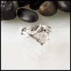 Interlocking Trinity Wedding Set with 1.00 CT Diamond
