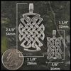 St. Andrew Knot pendant in Sterling Silver