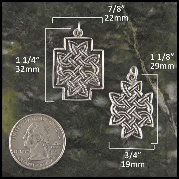 Celtic Knot pendant in Sterling Silver