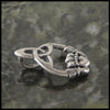 Claddagh Trinity Pendant Necklace in Sterling Silver