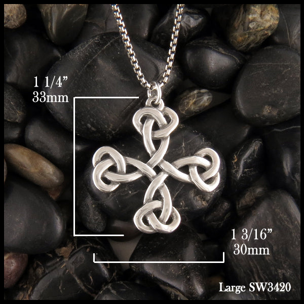 Equal Arm Pendant Large 33mm x 30mm