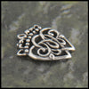 Scottish Luckenbooth Pendant or Brooch in Sterling Silver