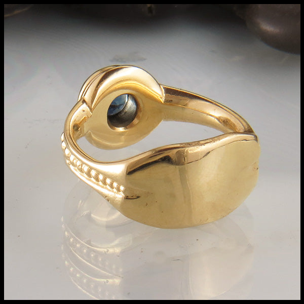rear of ring 