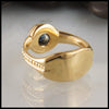 rear of ring 