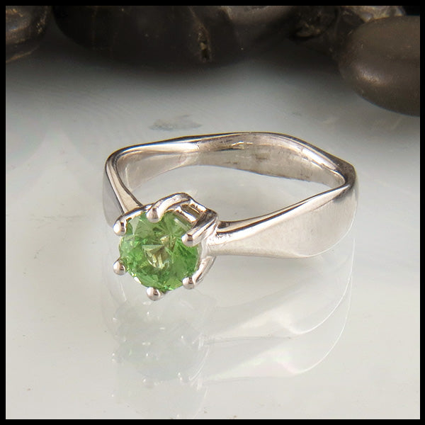 white gold ring