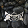 Pictish Brooch featuring Crescent and V-Rod Brooch in Sterling Silver.