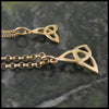 Triquetra pendant in 14K Gold