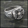 Celtic Cross Signet Ring