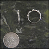 Open Celtic Knot Diamond Bezel Wedding Set