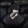 Simple Celtic Knot Diamond Engagement Ring